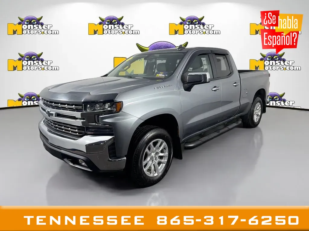 Blue 2019 Chevrolet Silverado 1500 LT for sale in Louisville, TN