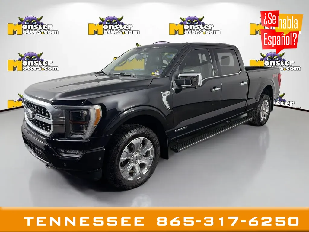Black 2022 Ford F-150 Platinum for sale in Louisville, TN
