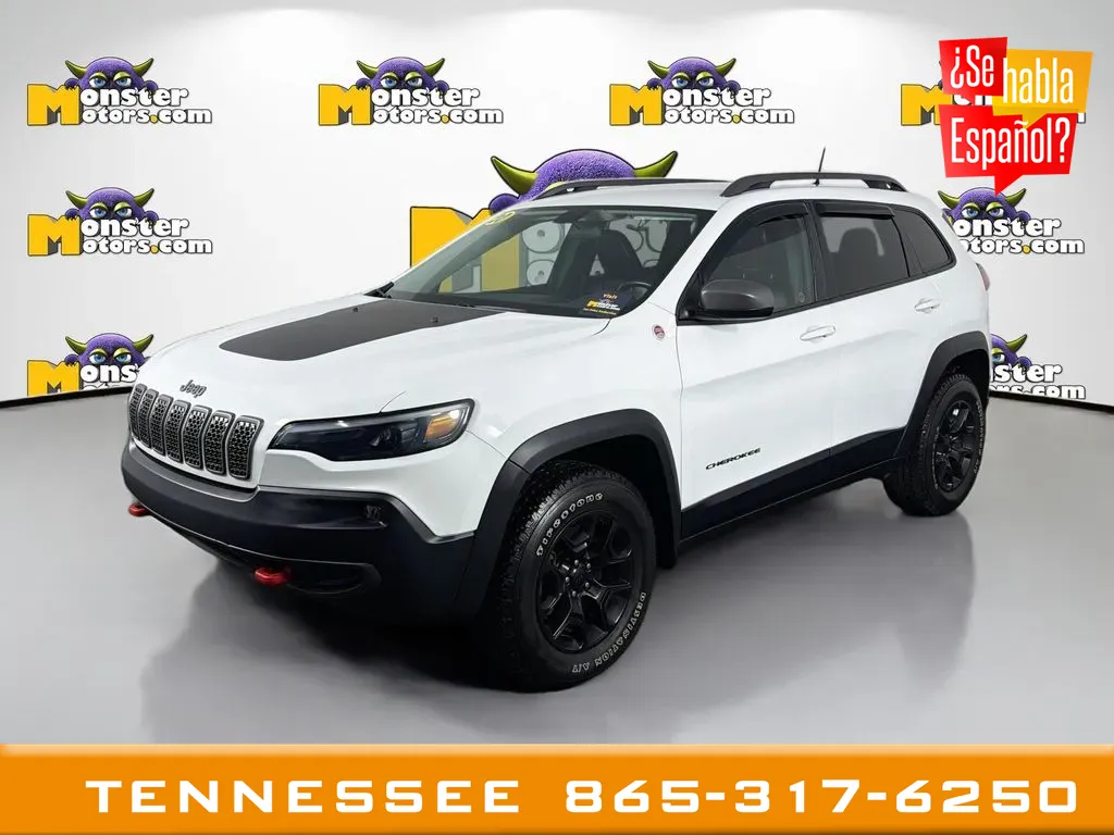 White 2020 Jeep Cherokee Trailhawk for sale in Louisville, TN