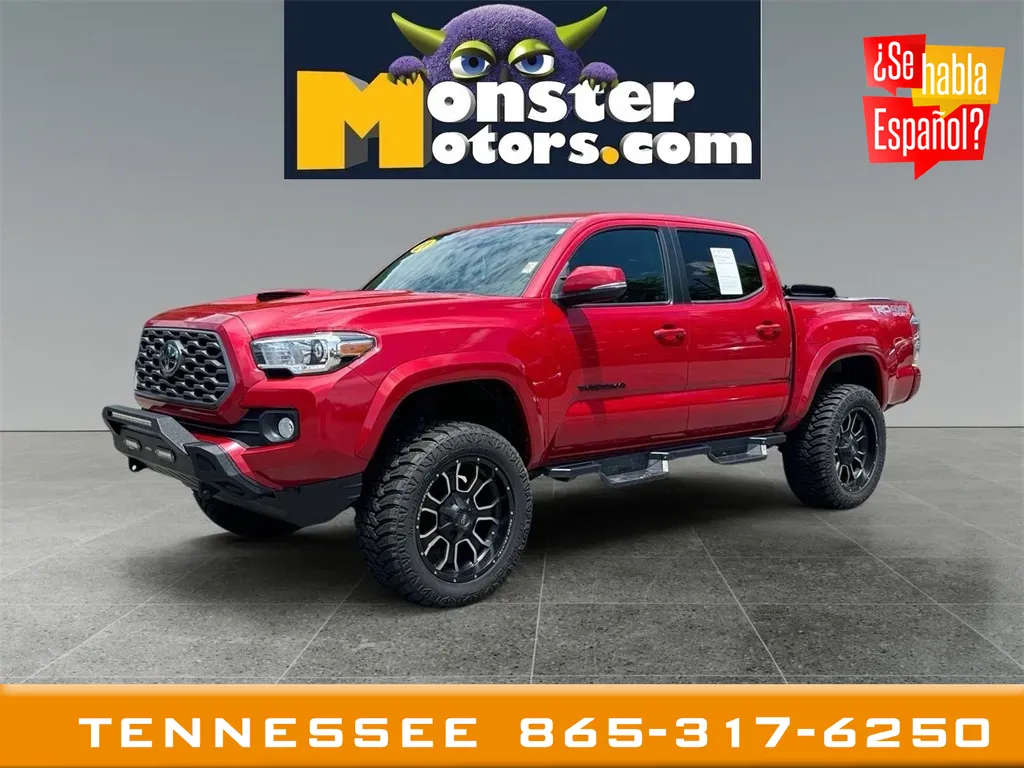 Red 2021 Toyota Tacoma TRD Off-Road for sale in Louisville, TN