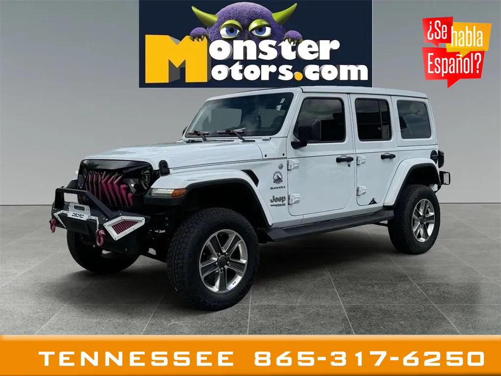 Used 2020 Jeep Wrangler Unlimited Sahara for sale in Louisville, TN ...