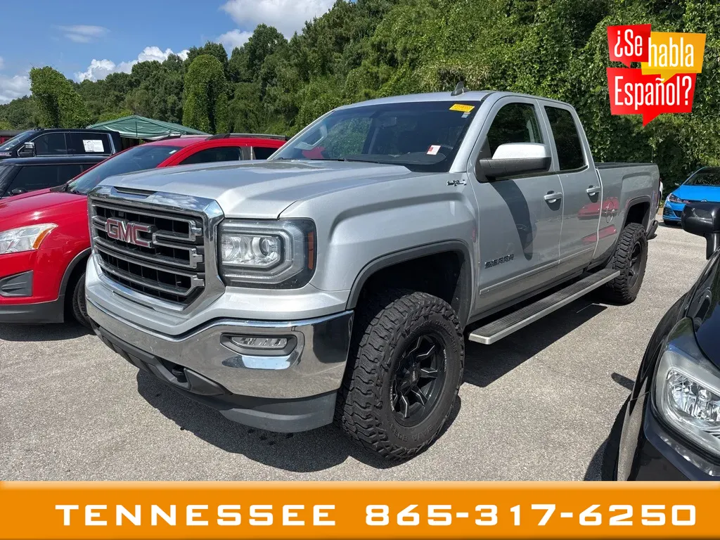 Silver 2016 GMC Sierra 1500 SLE for sale in Louisville, TN