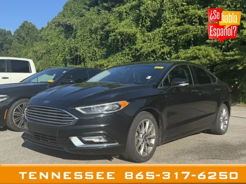 Black 2017 Ford Fusion SE for sale in Louisville, TN