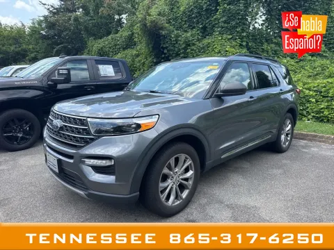 Gray 2021 Ford Explorer XLT for sale in Louisville, TN