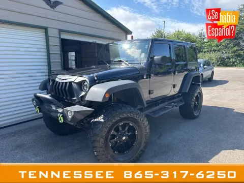 Black 2013 Jeep Wrangler Unlimited Sport for sale in Louisville, TN