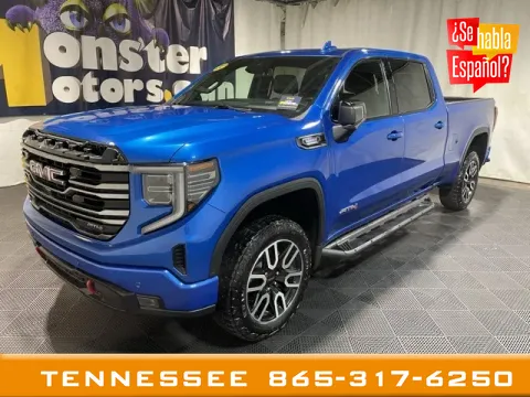 Blue 2022 GMC Sierra 1500 AT4 for sale in Louisville, TN