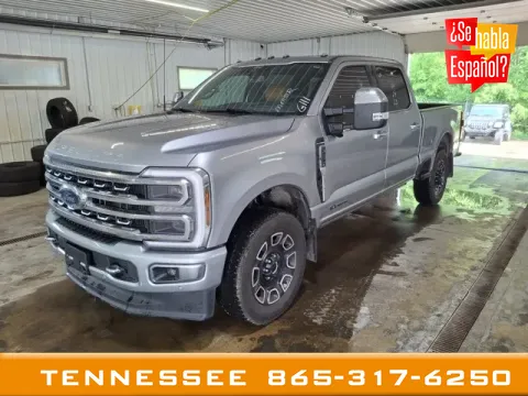 Silver 2024 Ford F-250SD Platinum for sale in Louisville, TN