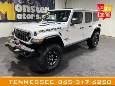 White 2024 Jeep Wrangler Rubicon X for sale in Louisville, TN