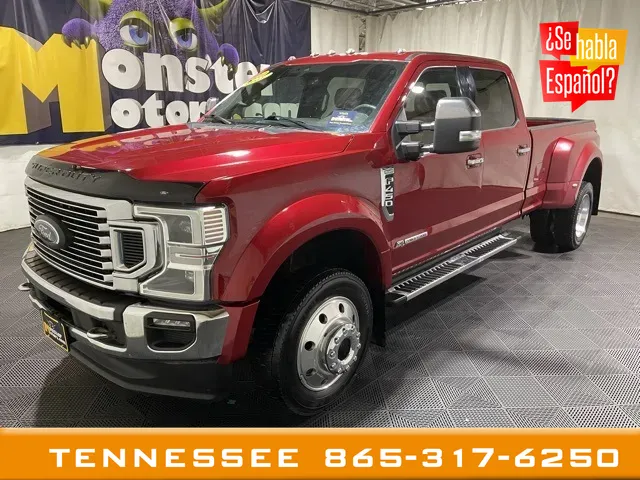 Red 2020 Ford F-450SD King Ranch for sale in Louisville, TN