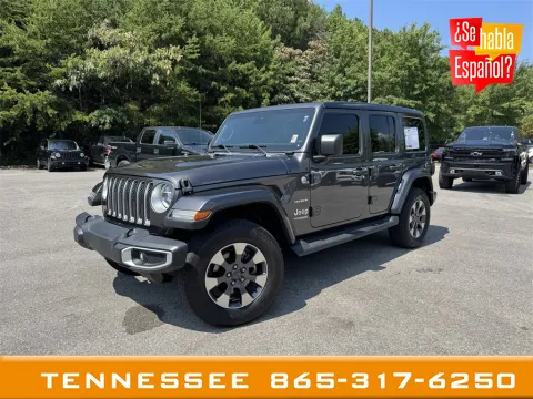 Gray 2019 Jeep Wrangler Unlimited Sahara for sale in Louisville, TN