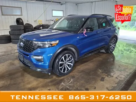Blue 2023 Ford Explorer ST-Line for sale in Louisville, TN