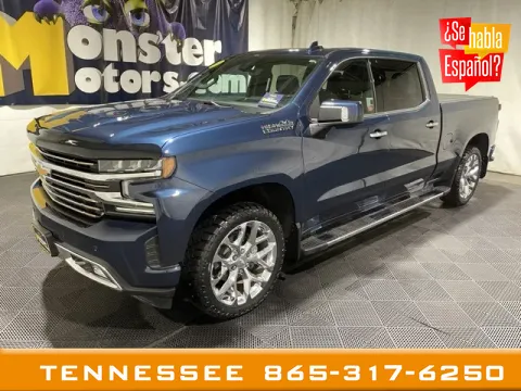 Blue 2019 Chevrolet Silverado 1500 High Country for sale in Louisville, TN