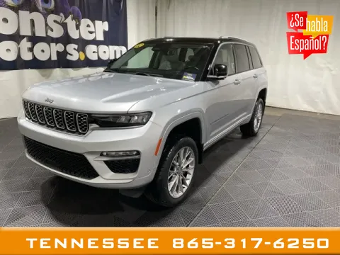 Silver 2022 Jeep Grand Cherokee Summit for sale in Louisville, TN