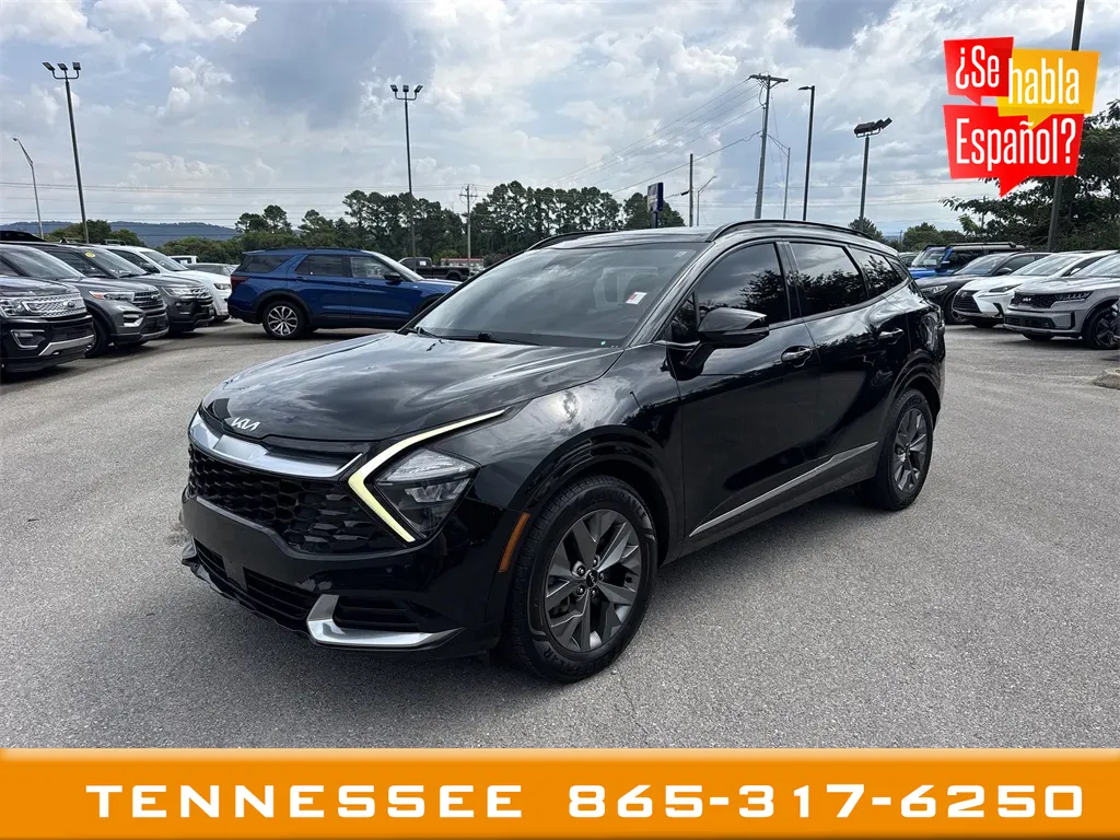 Black 2023 Kia Sportage SX for sale in Louisville, TN