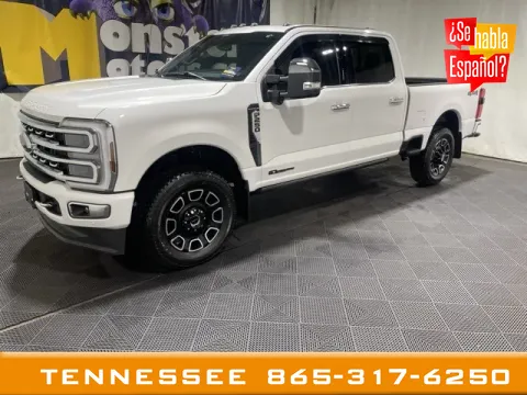 White 2024 Ford F-250SD Platinum for sale in Louisville, TN