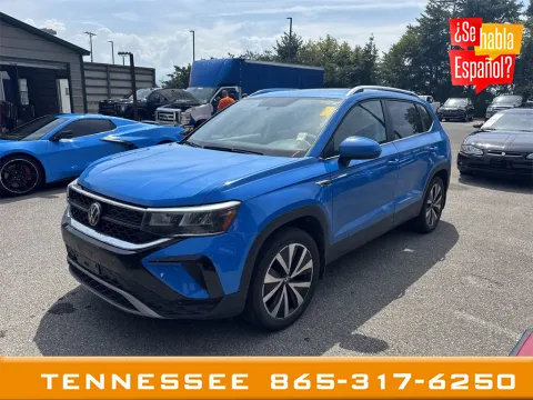 Blue 2022 Volkswagen Taos 1.5T SE for sale in Louisville, TN