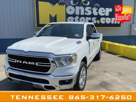 White 2022 Ram 1500 Big Horn/Lone Star for sale in Louisville, TN