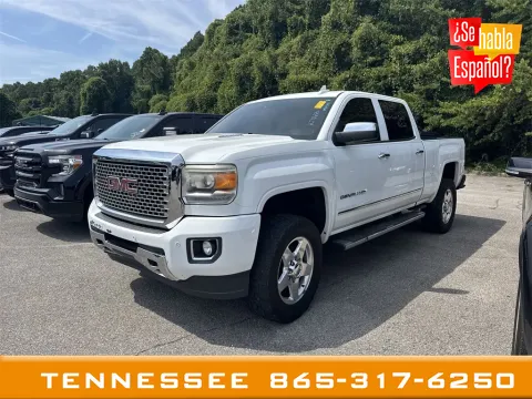White 2015 GMC Sierra 2500HD Denali for sale in Louisville, TN