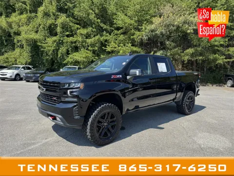Black 2021 Chevrolet Silverado 1500 LT Trail Boss for sale in Louisville, TN