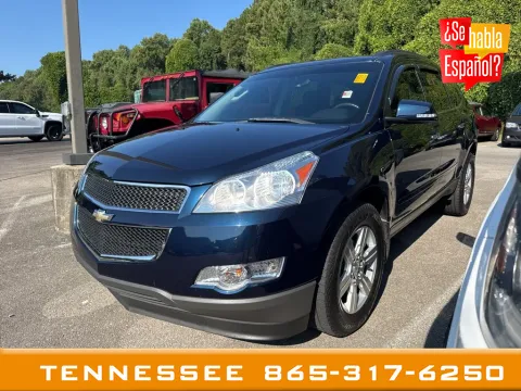 Blue 2010 Chevrolet Traverse LT for sale in Louisville, TN