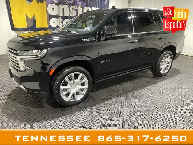 Black 2021 Chevrolet Tahoe High Country for sale in Louisville, TN