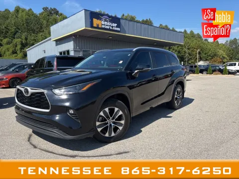 Black 2024 Toyota Highlander XLE for sale in Louisville, TN