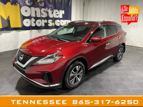 Red 2021 Nissan Murano SV for sale in Louisville, TN