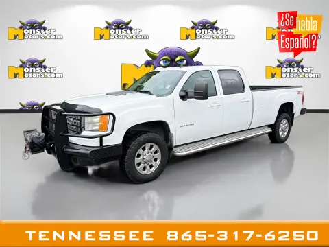 White 2014 GMC Sierra 3500HD SLT for sale in Louisville, TN