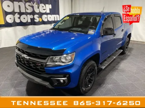 Blue 2022 Chevrolet Colorado Z71 for sale in Louisville, TN