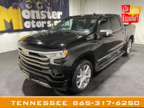 Black 2022 Chevrolet Silverado 1500 High Country for sale in Louisville, TN