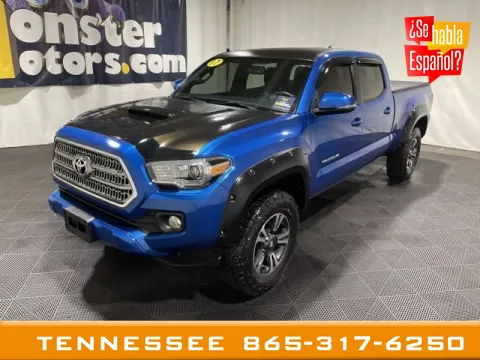 Blue 2017 Toyota Tacoma SR5 for sale in Louisville, TN