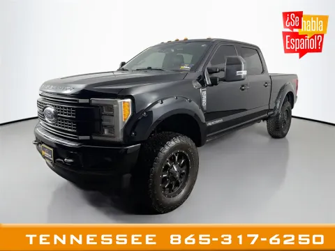 Black 2017 Ford F-350SD Platinum for sale in Louisville, TN