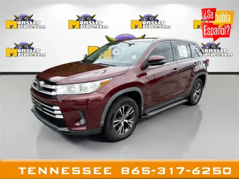 Red 2019 Toyota Highlander LE Plus for sale in Louisville, TN