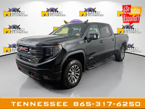 Black 2022 GMC Sierra 1500 AT4 for sale in Louisville, TN