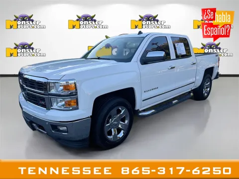 White 2014 Chevrolet Silverado 1500 LTZ for sale in Louisville, TN