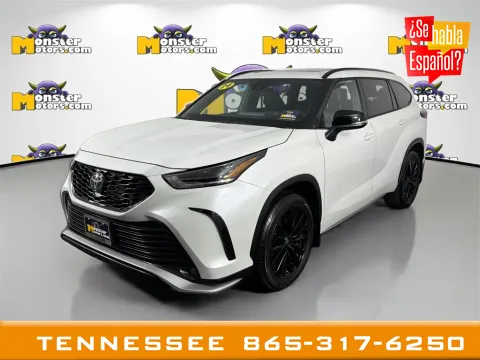 White 2024 Toyota Highlander XSE for sale in Louisville, TN