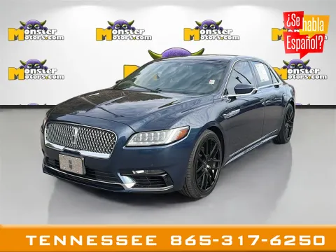 Blue 2017 Lincoln Continental Reserve for sale in Louisville, TN