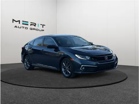 Gray 2020 Honda Civic EX-L Sedan 4D for sale in Jacksonville, FL