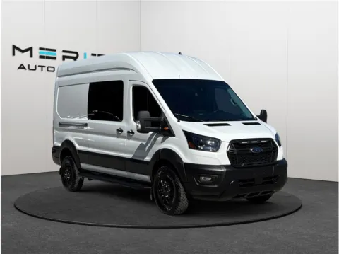White 2023 Ford Transit 350 Cargo Van High Roof Van 3D for sale in Jacksonville, FL