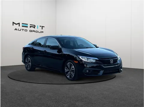 Black 2016 Honda Civic EX-T Sedan 4D for sale in Jacksonville, FL