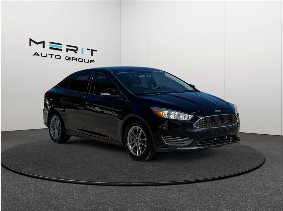 Black 2017 Ford Focus SE Sedan 4D for sale in Jacksonville, FL