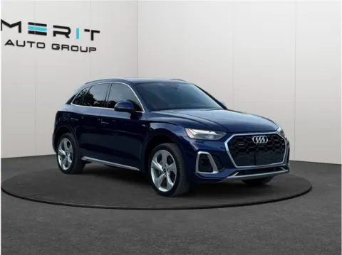 Blue 2023 Audi Q5 45 TFSI S line Premium Plus Sport Utility 4D for sale in Jacksonville, FL