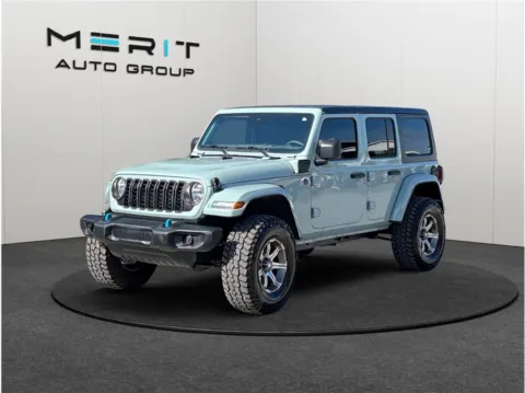 More photos of 2024 Jeep Wrangler 4xe Sport S 4xe Sport Utility 4D at Merit Auto Group Atlantic, FL