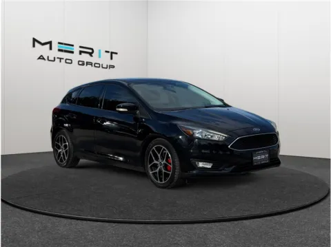 Black 2017 Ford Focus SEL Hatchback 4D for sale in Jacksonville, FL