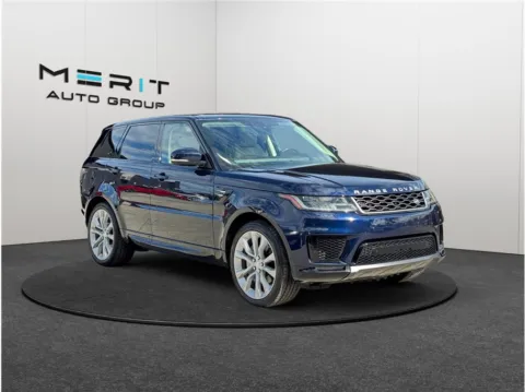 Blue 2020 Land Rover Range Rover Sport HSE Sport Utility 4D for sale in Jacksonville, FL