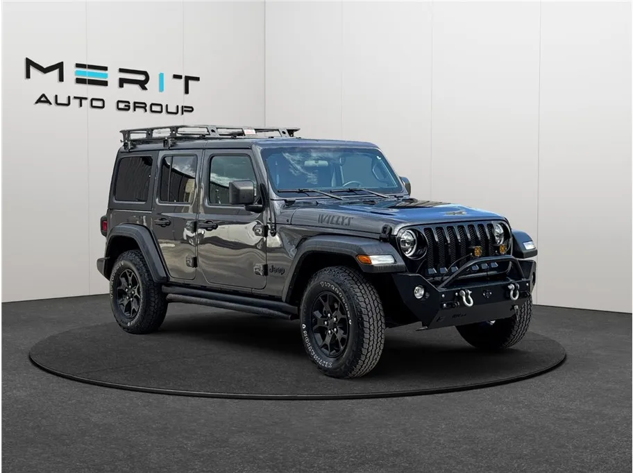 2022 Jeep Wrangler Unlimited Willys Sport Utility 4D