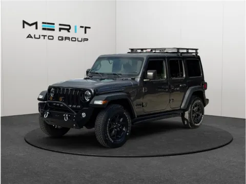 More photos of 2022 Jeep Wrangler Unlimited Willys Sport Utility 4D at Merit Auto Group Atlantic, FL