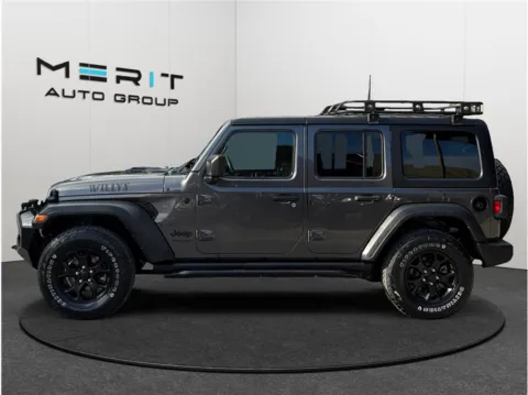 More photos of 2022 Jeep Wrangler Unlimited Willys Sport Utility 4D at Merit Auto Group Atlantic, FL