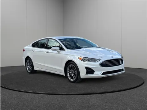 White 2020 Ford Fusion SEL Sedan 4D for sale in Jacksonville, FL