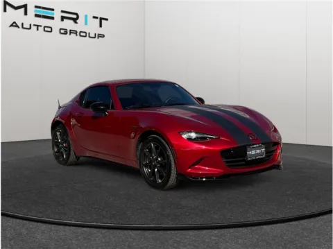 Red 2017 Mazda MX-5 Miata RF Club Convertible 2D for sale in Jacksonville, FL